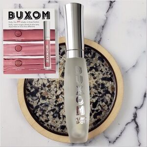 Buxom Plump Shot Collagen-Infused Lip Serum Plumper + Sample Bundle